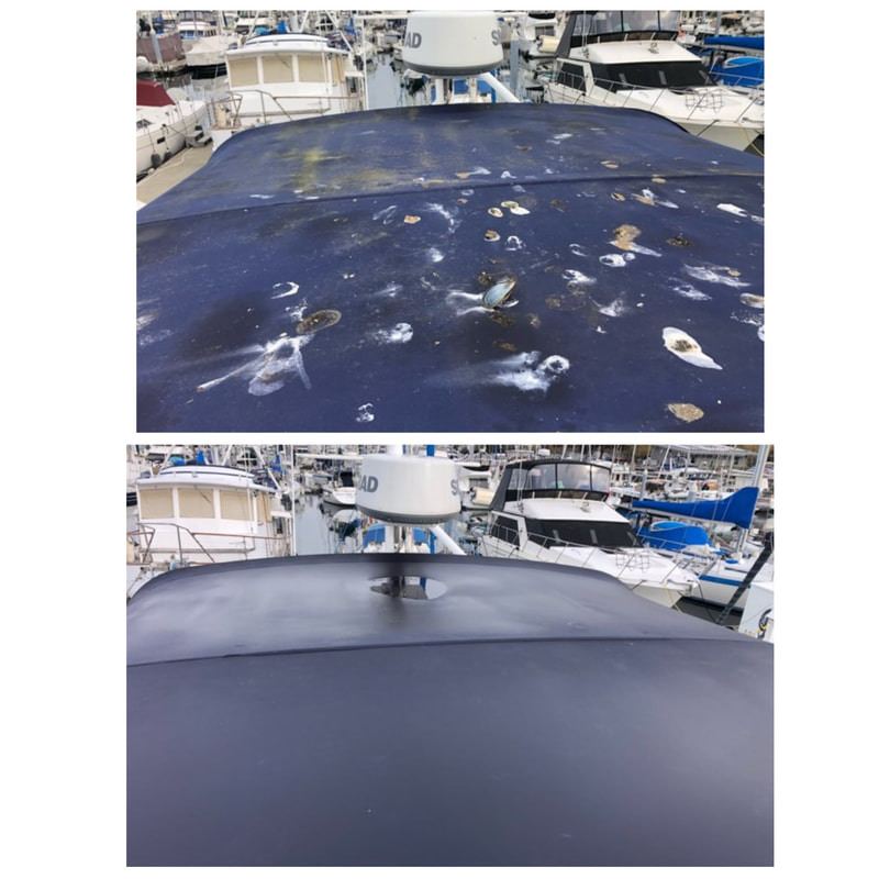 Boat Buffing, Compounding & Polishing services