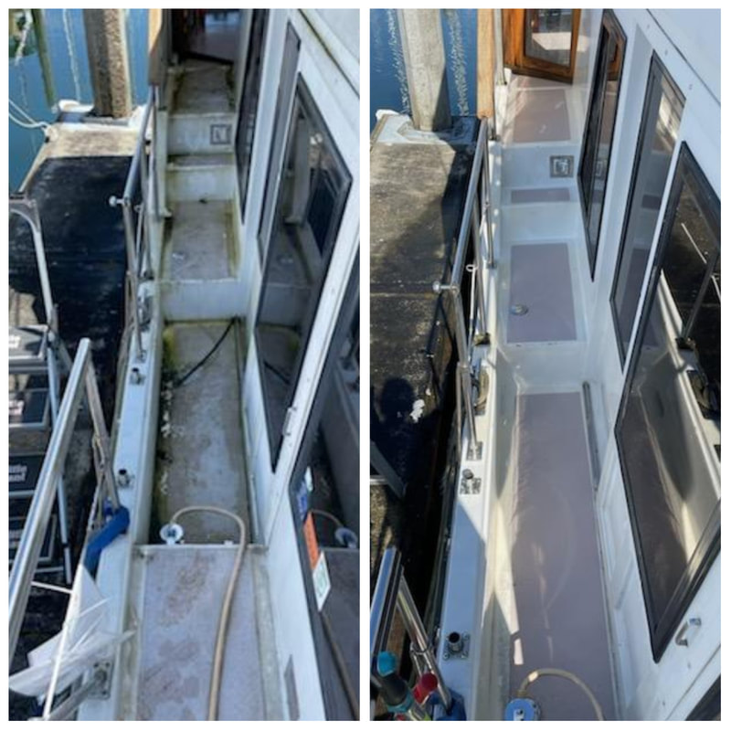 Boat washing, buffing and waxing Services in  Seattle Area